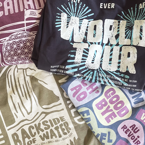 Magical Tees Collection: Soft, comfy, every-day tees with designs that nod to the magic (without screaming it).