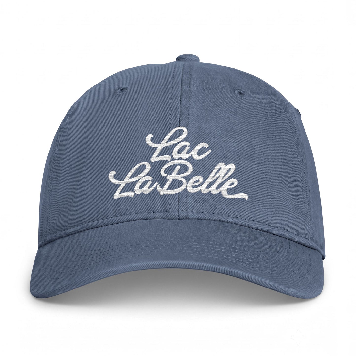 Lac La Belle Embroidered Vintage Washed Hat