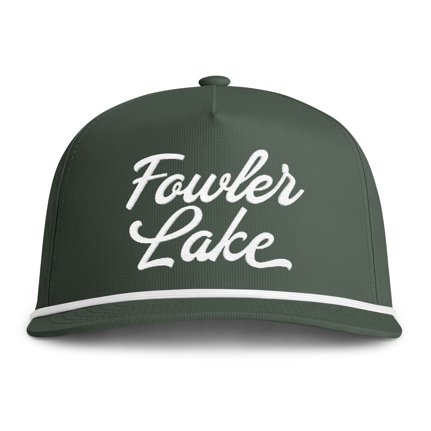 Fowler Lake Embroidered Rope Cap