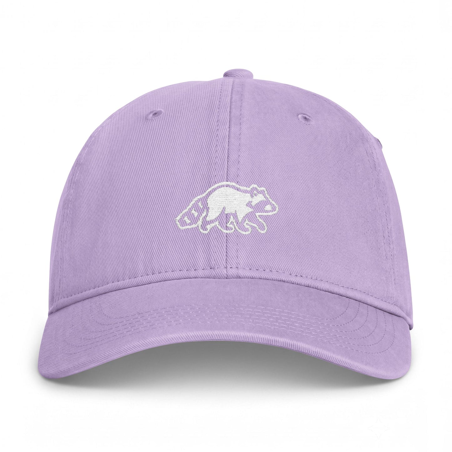 Raccoon Embroidered Vintage Washed Hat