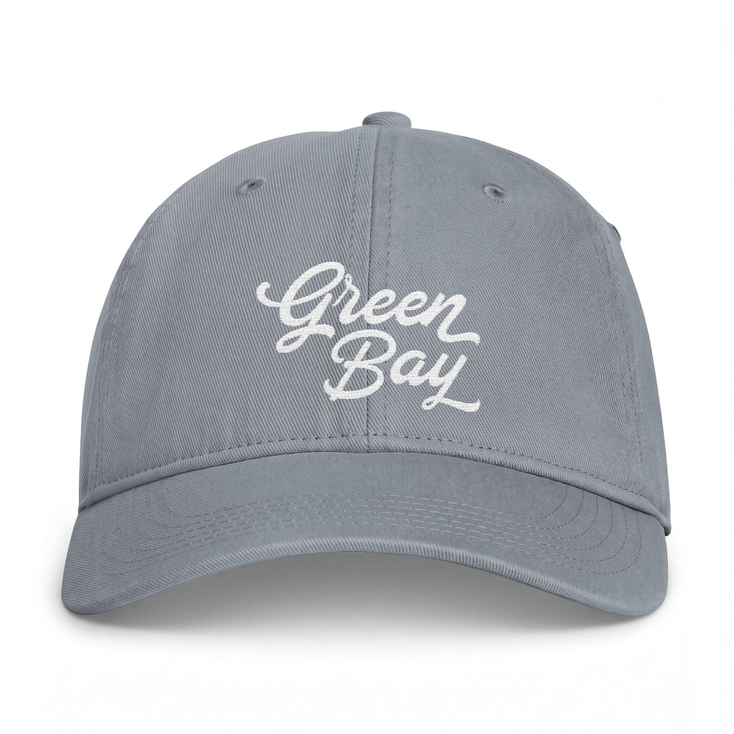 Green Bay Embroidered Vintage Washed Hat