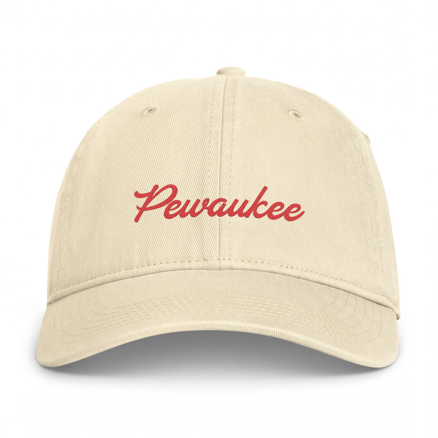 Pewaukee Embroidered Vintage Washed Hat