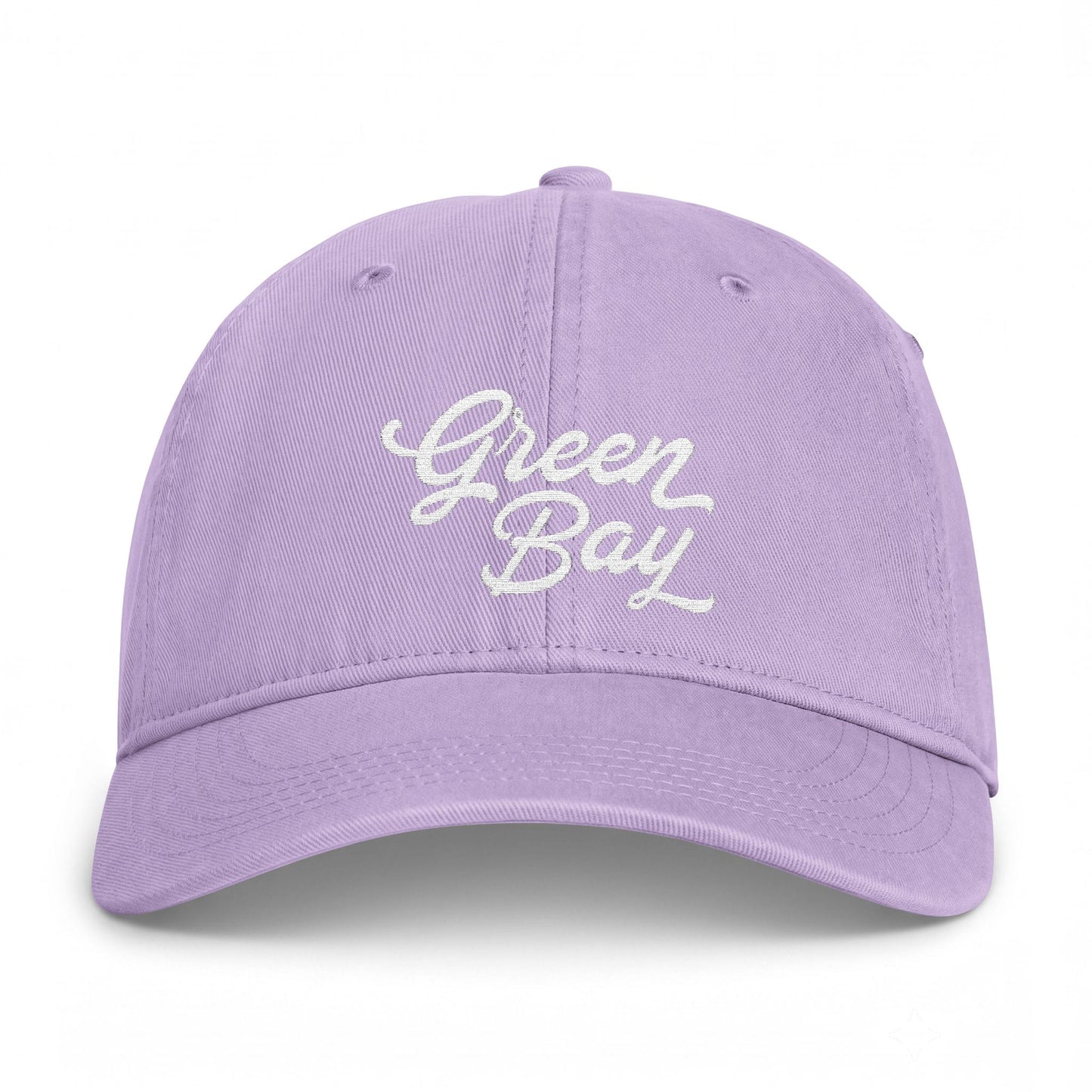 Green Bay Embroidered Vintage Washed Hat