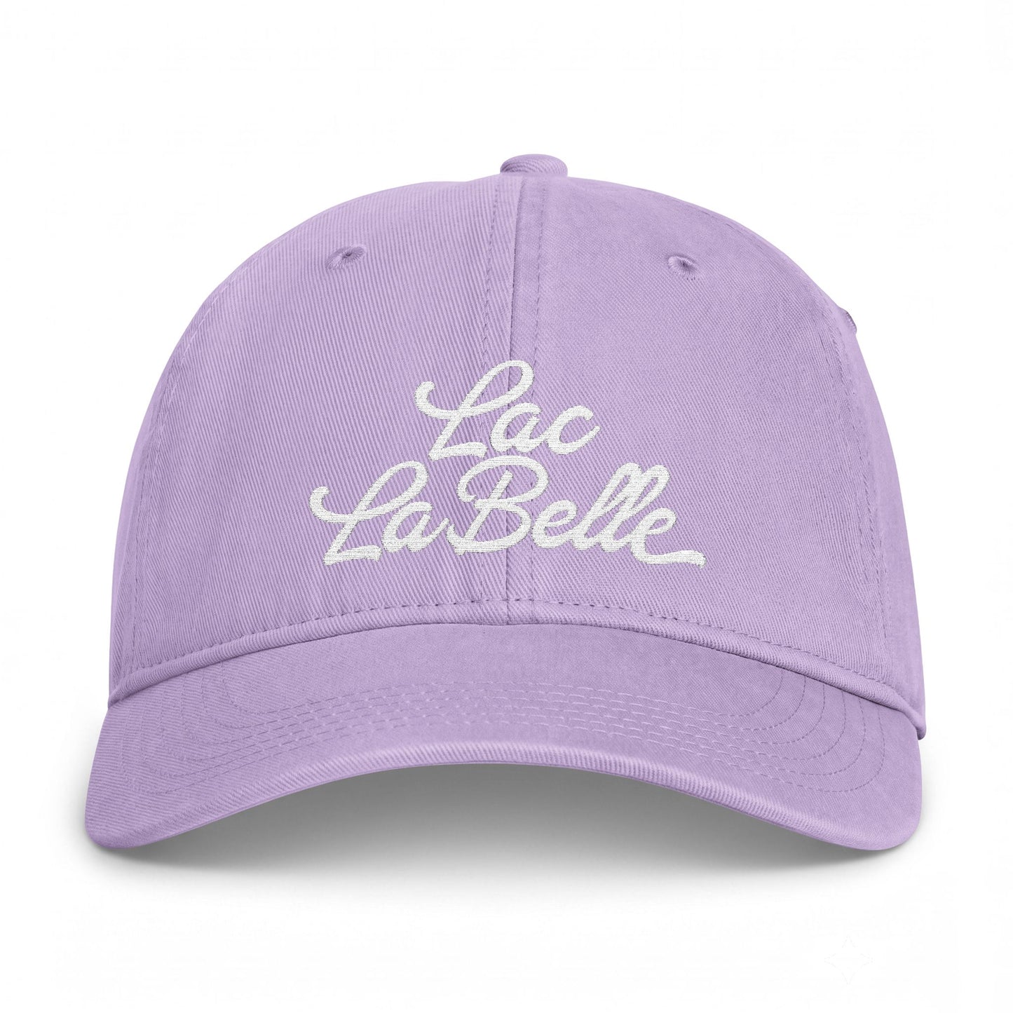 Lac La Belle Embroidered Vintage Washed Hat