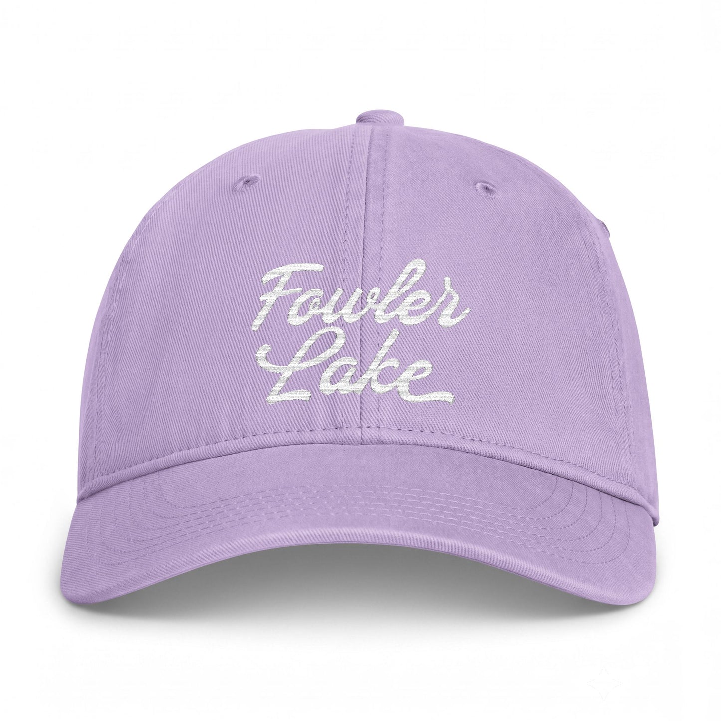 Fowler Lake Embroidered Vintage Washed Hat
