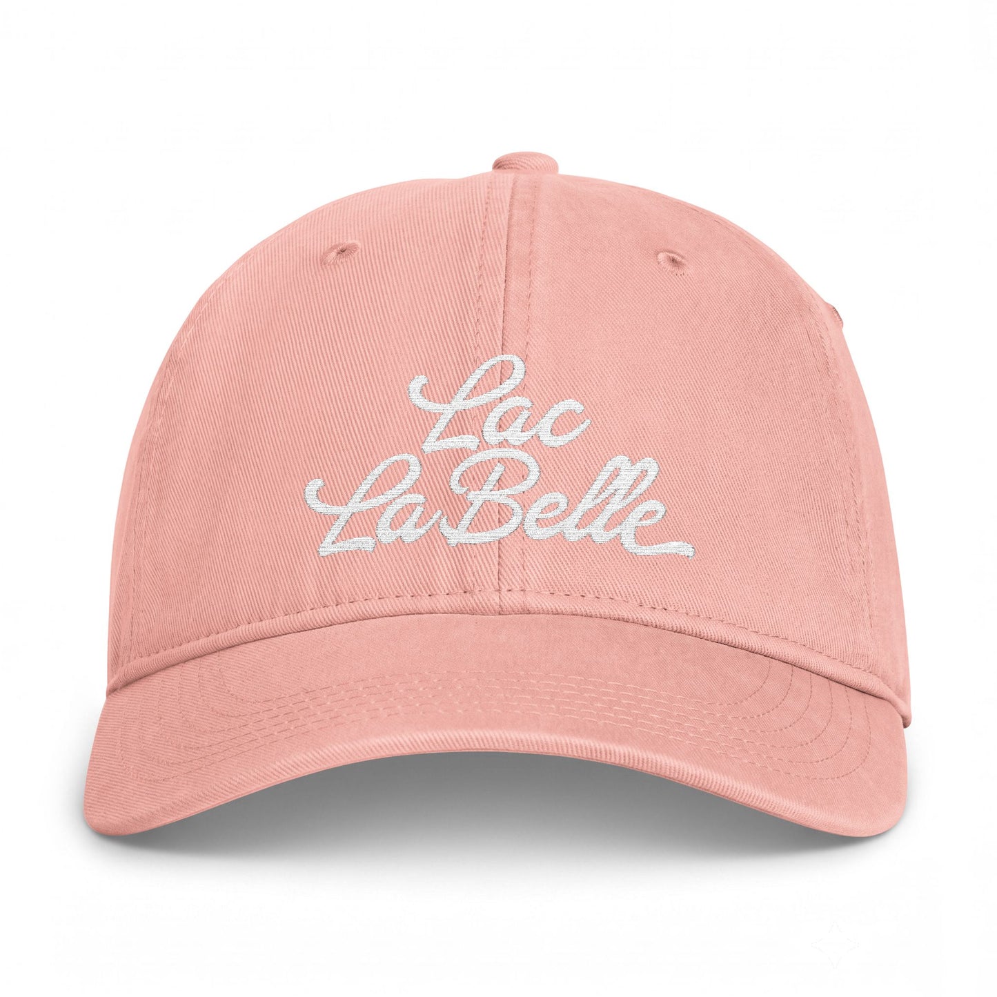 Lac La Belle Embroidered Vintage Washed Hat